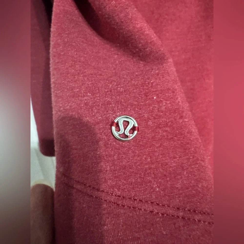 Lululemon Take Ten Full-Zip Hoodie in Rosewood